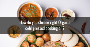 organic cold pressed cooking oil